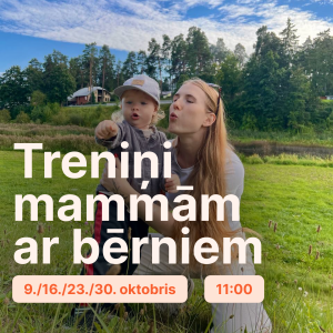 Treniņi mammām ar bērniem