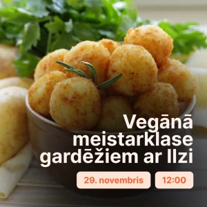 Vegānā meistarklase gardēžiem ar Ilzi
