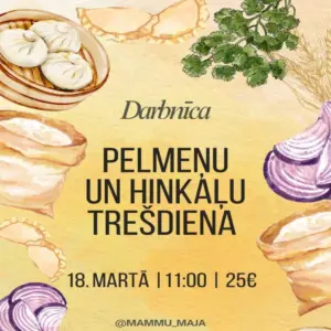 Pelmeņu un hinkāļu trešdiena 18.03.
