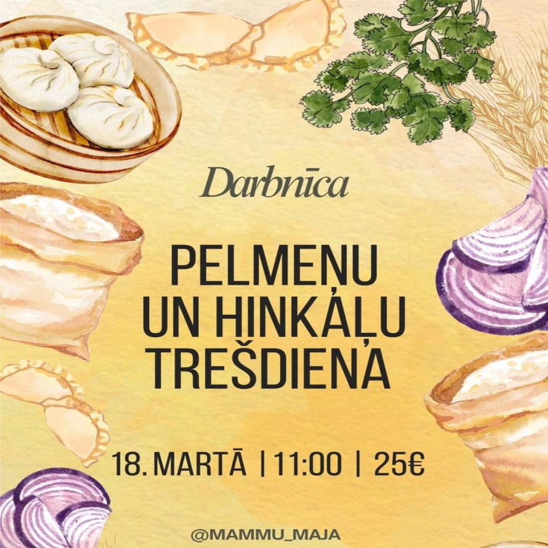 Pelmeņu un hinkāļu trešdiena 18.03.