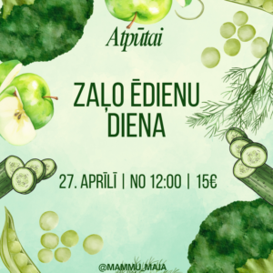 Zaļo ēdienu diena 27.04.