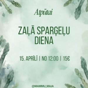 Sparģeļu diena 15.04.