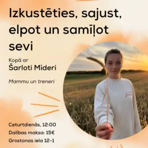 Treniņš mammām ar bērniem 30.04.