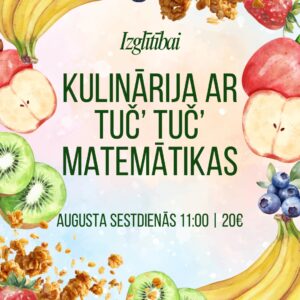 Kulinārija bērniem 29.08.